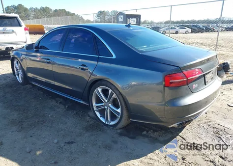 2015 Audi S8 4.0T from USA, damaged, VIN WAUK2AFD1FN019295